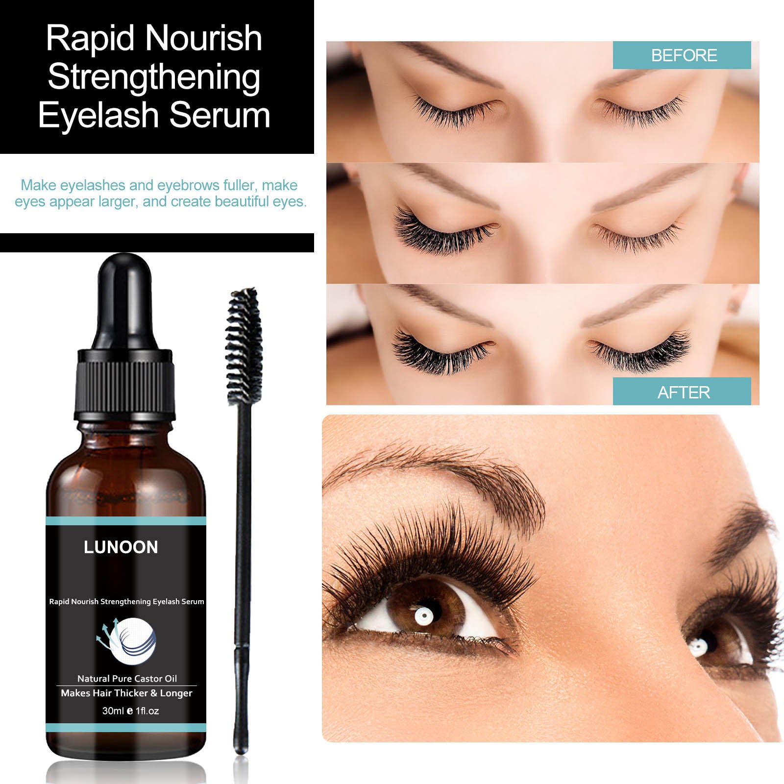 LUNOON Eyelash Growth Serum