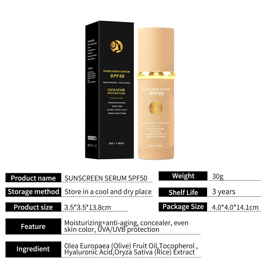Sunscreen Essence Foundation - HaiyiBeauty