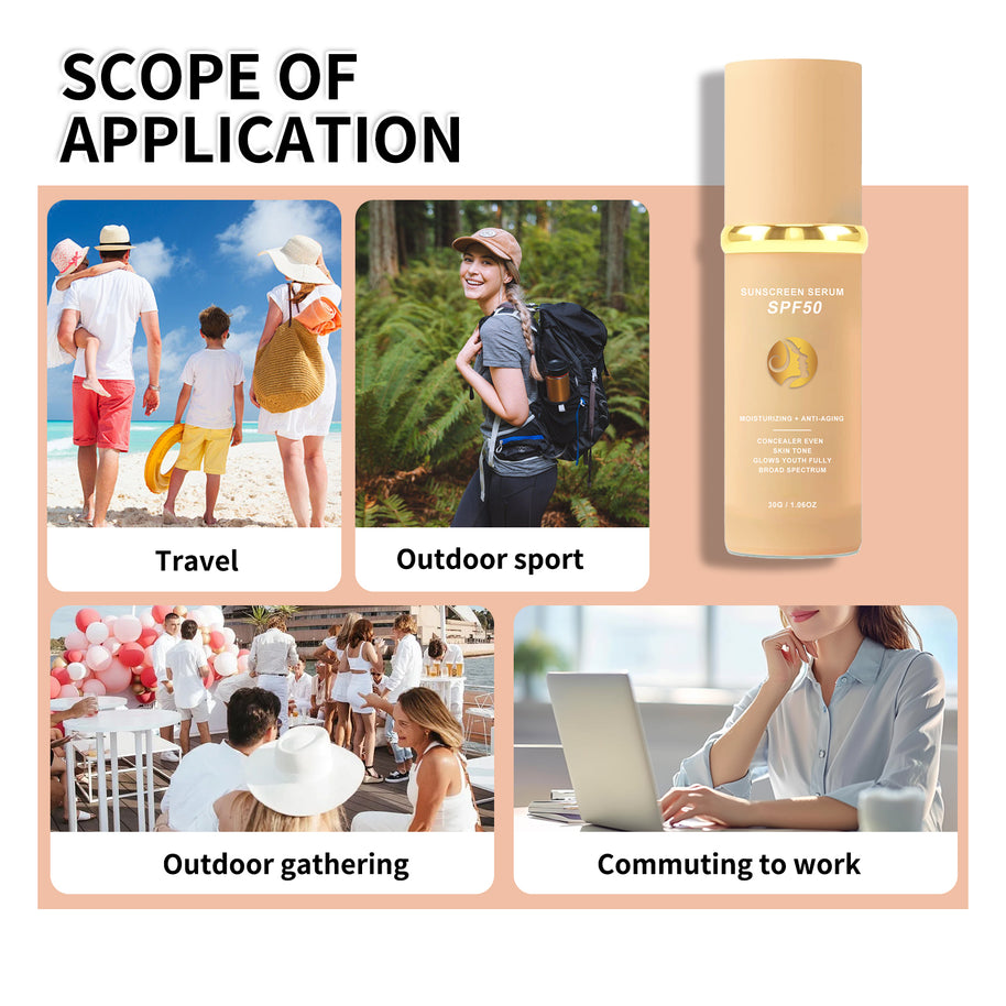 Sunscreen Essence Foundation - HaiyiBeauty