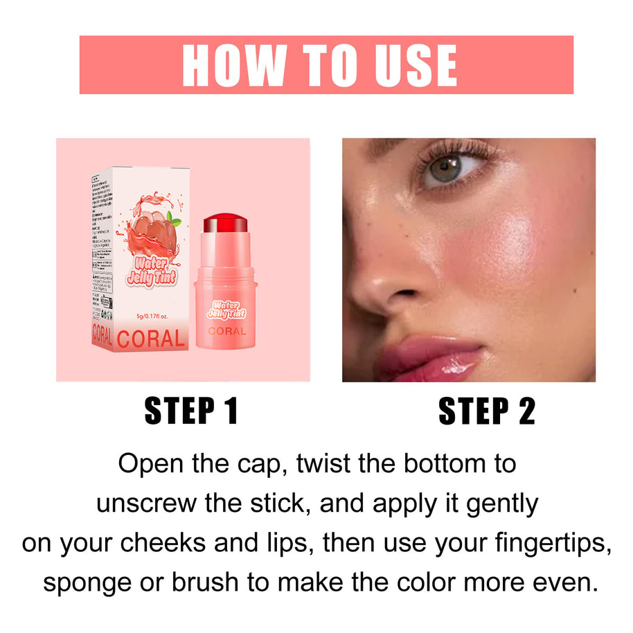 Blush Lip Gloss Stick - HaiyiBeauty
