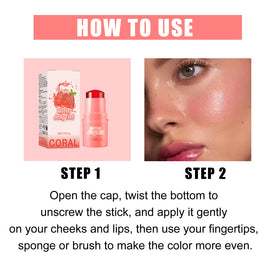 Blush Lip Gloss Stick - HaiyiBeauty