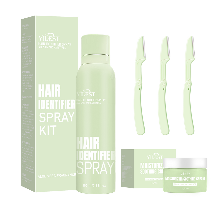 YILEST Hair Identification Spray Soothing Cream Set