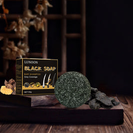 LUNOON Black Hair Soap - HaiyiBeauty