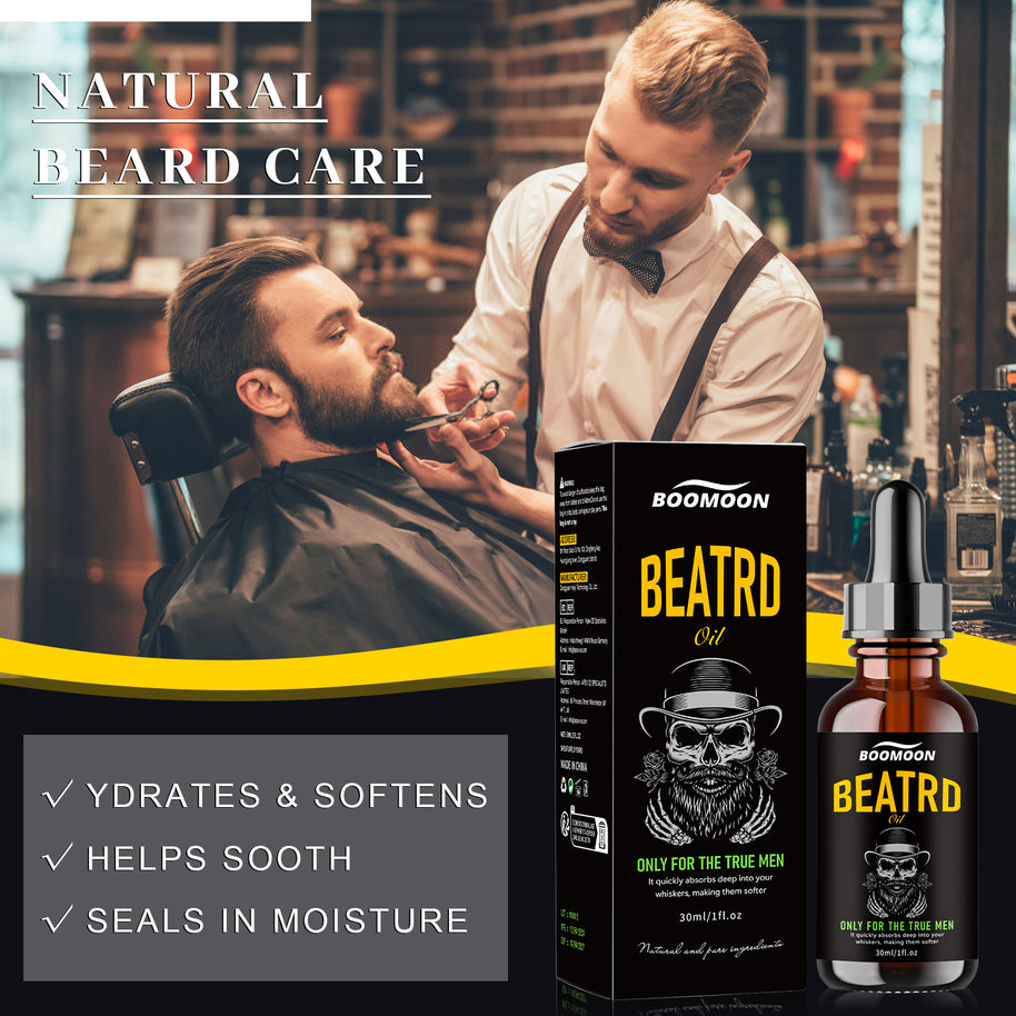 BOOMOON Jojoba Beard Oil - HaiyiBeauty