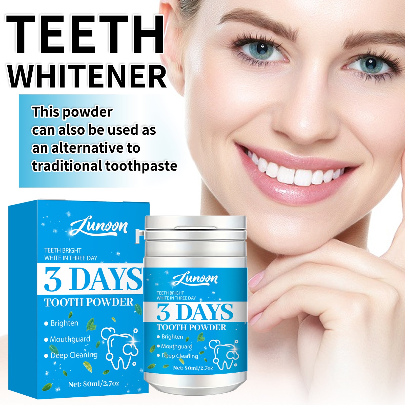 Whitening Tooth Powder - HaiyiBeauty