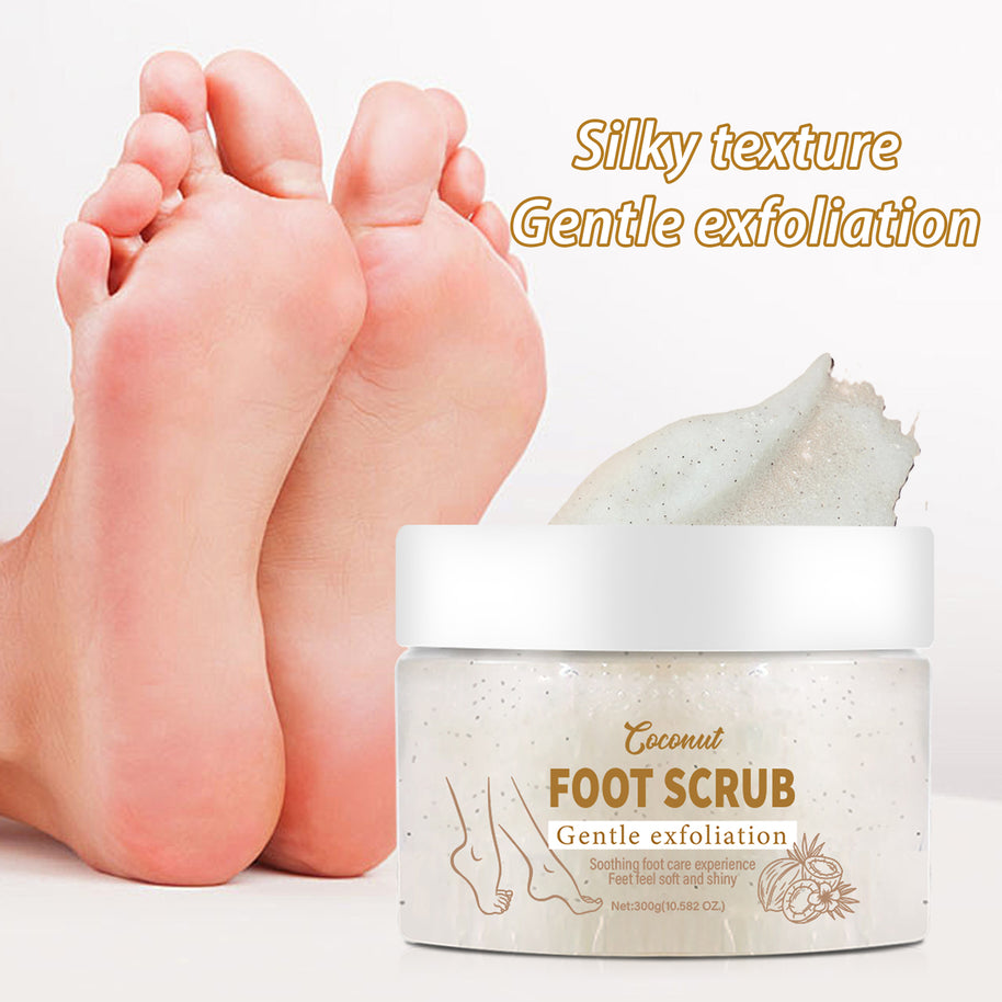 LUNOON Foot Scrub-Coconut Fragrance - HaiyiBeauty