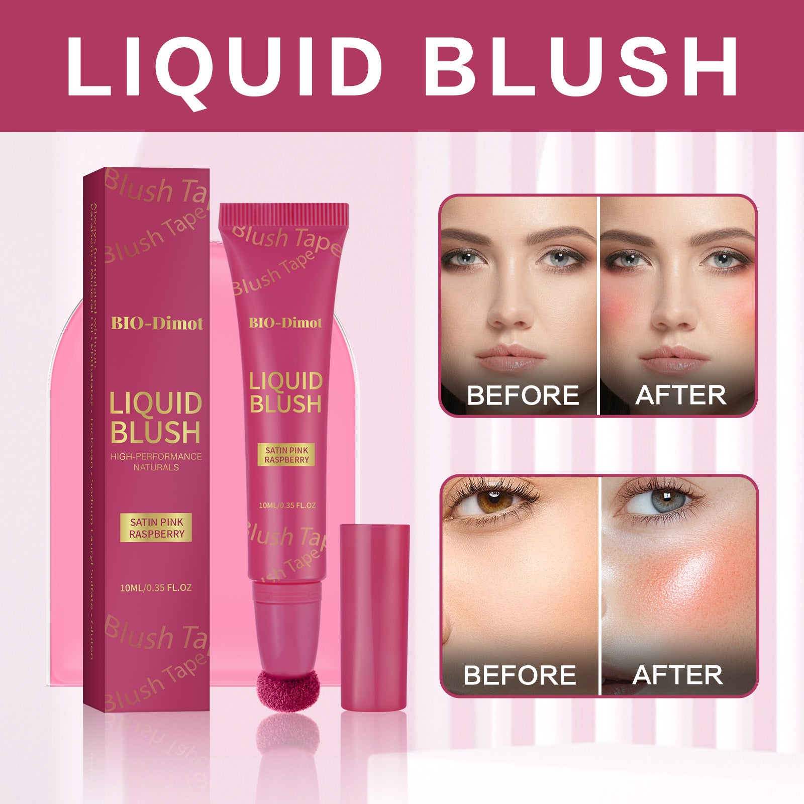 BIO-DIMOT Purple Blush - HaiyiBeauty