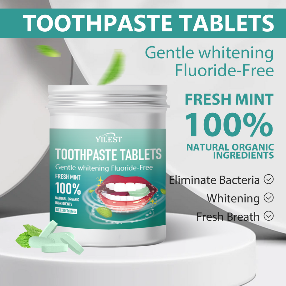 YILEST Mint Toothpaste Tablets - HaiyiBeauty