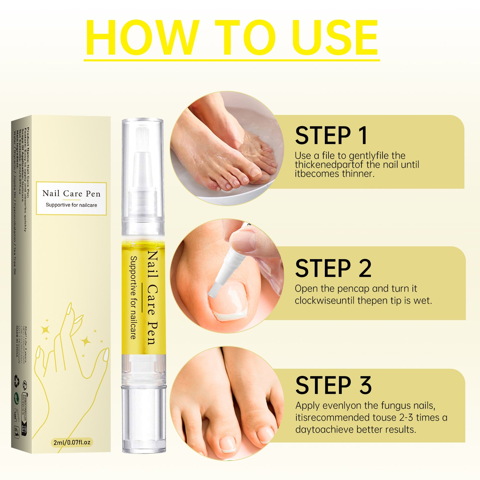 Nail Care Pen - HaiyiBeauty