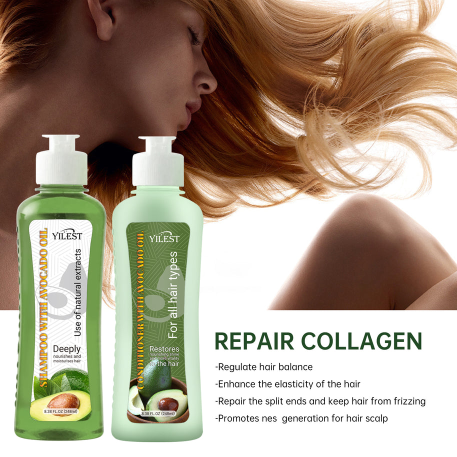 YILEST Avocado Shampoo Conditioner - HaiyiBeauty