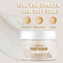 LUNOON Foot Scrub-Coconut Fragrance - HaiyiBeauty