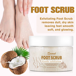 LUNOON Foot Scrub-Coconut Fragrance - HaiyiBeauty