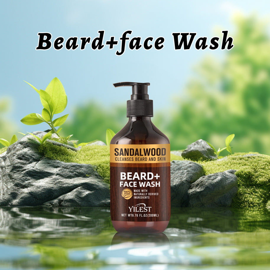 YILSET Men's Beard Cleanser - HaiyiBeauty