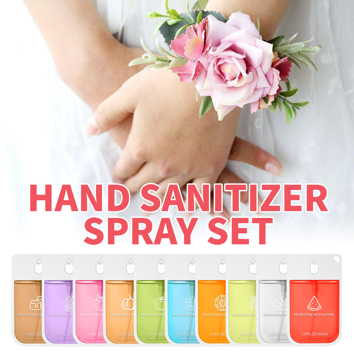 Hand Sanitizer Spray Set - HaiyiBeauty