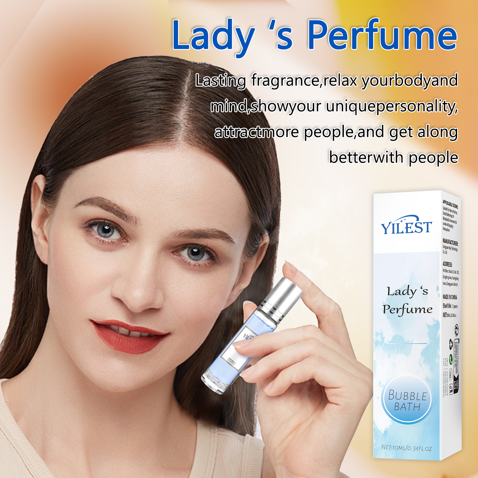 Parfum floral pour femme YILEST