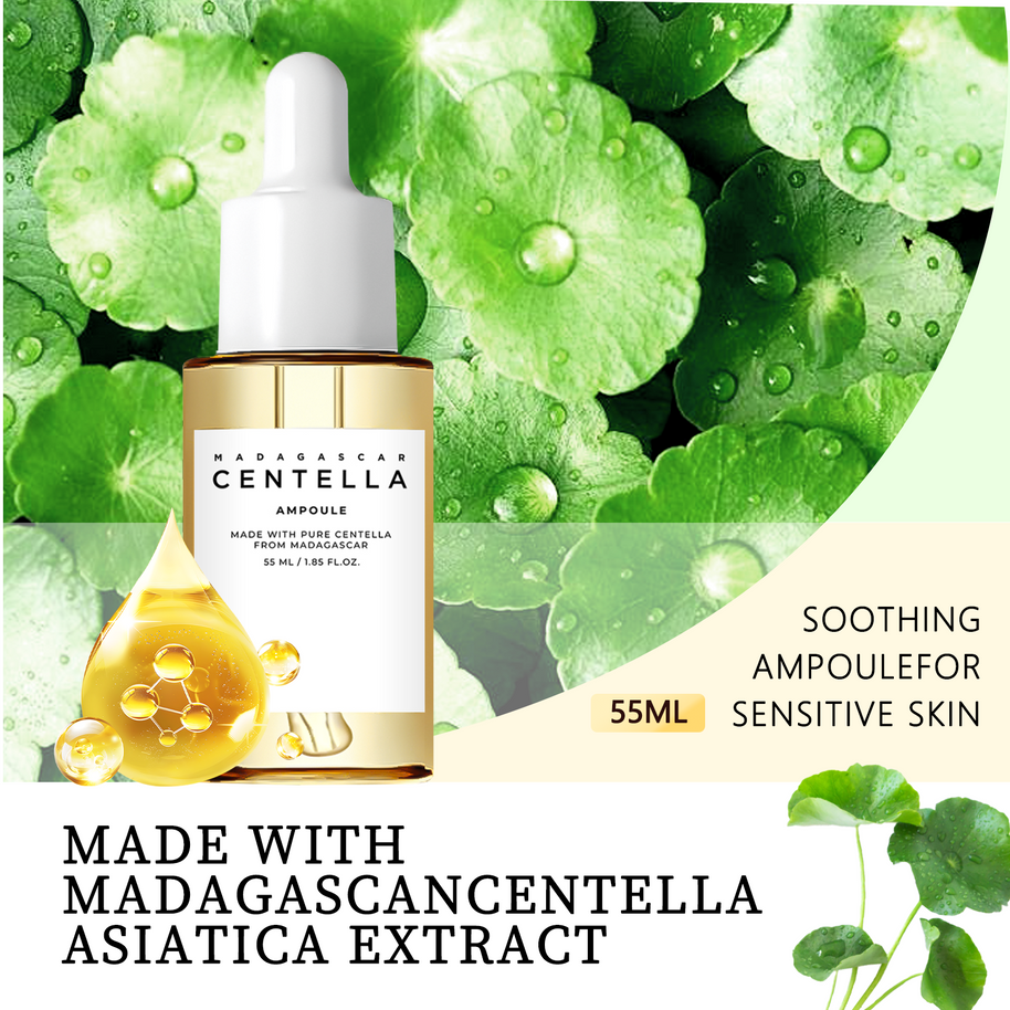 Madagascar Centella Asiatica Ampoule - HaiyiBeauty