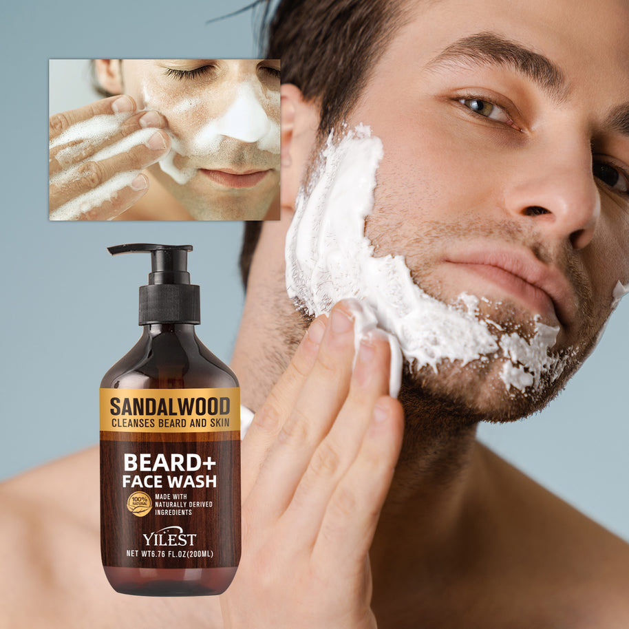 YILSET Men's Beard Cleanser - HaiyiBeauty