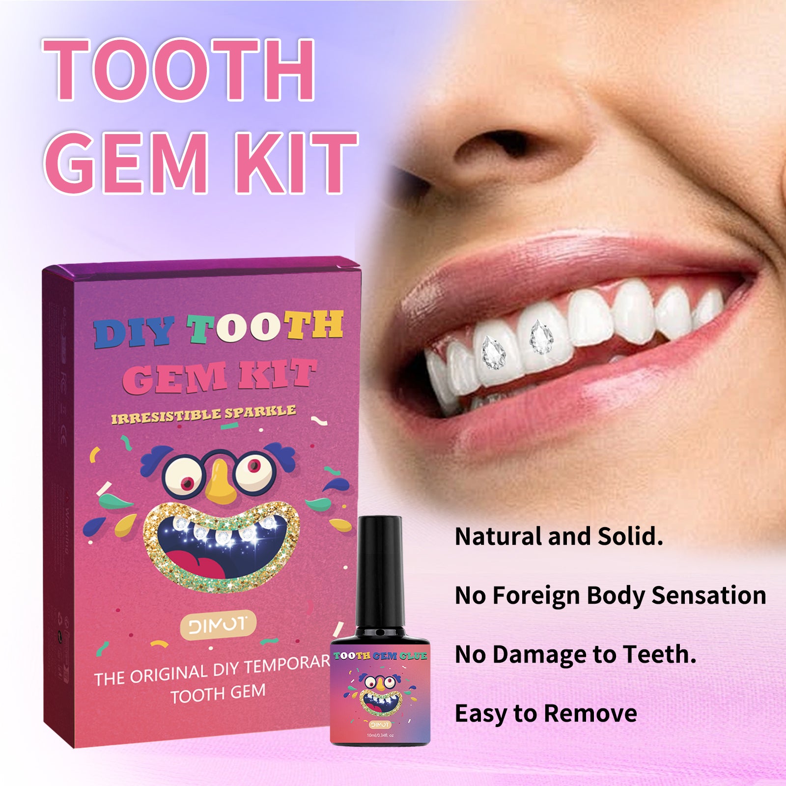Dimot Tooth Gem Set - HaiyiBeauty