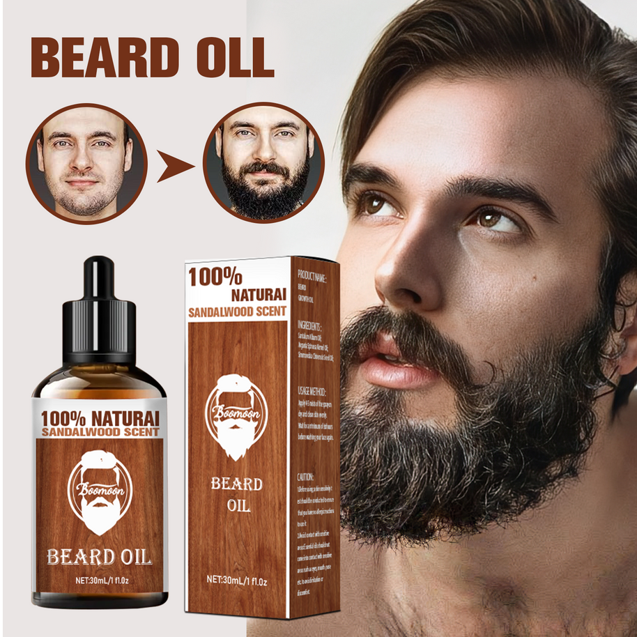 BOOMOON Tea Tree Beard Oil - HaiyiBeauty