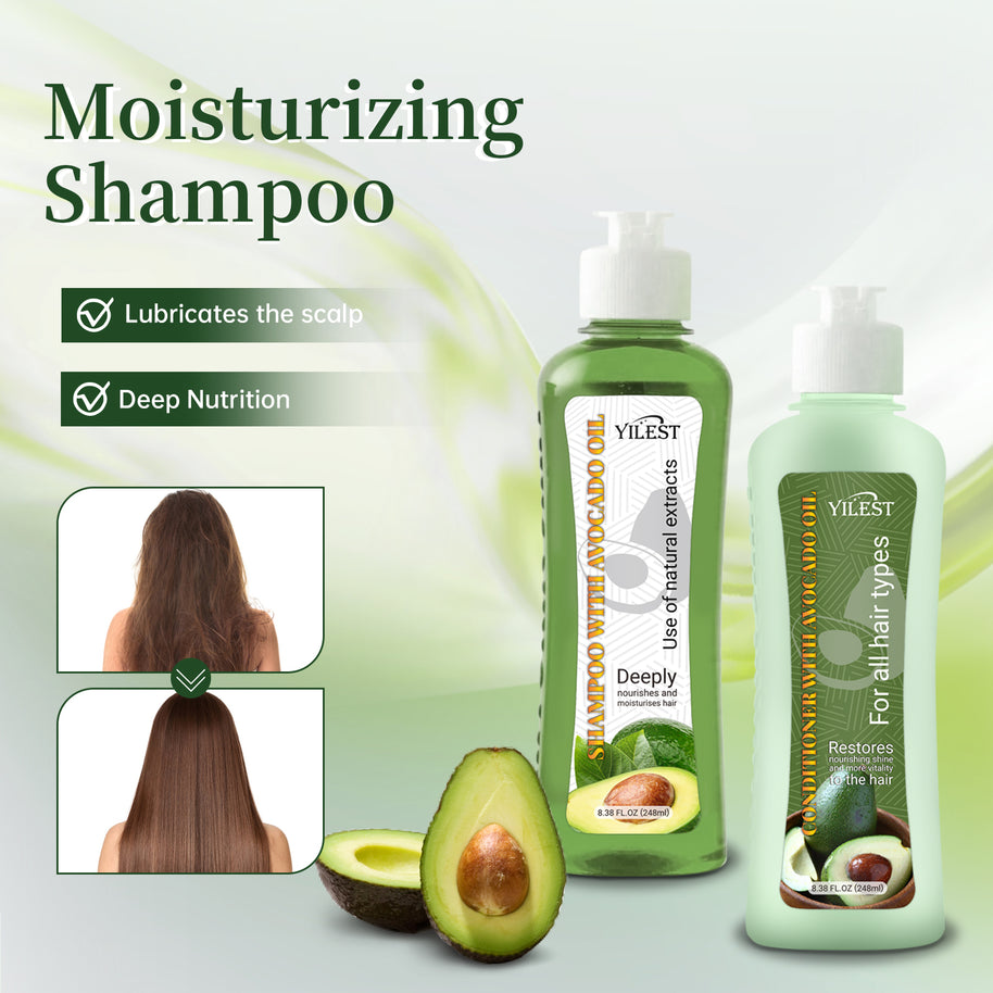 YILEST Avocado Shampoo Conditioner - HaiyiBeauty