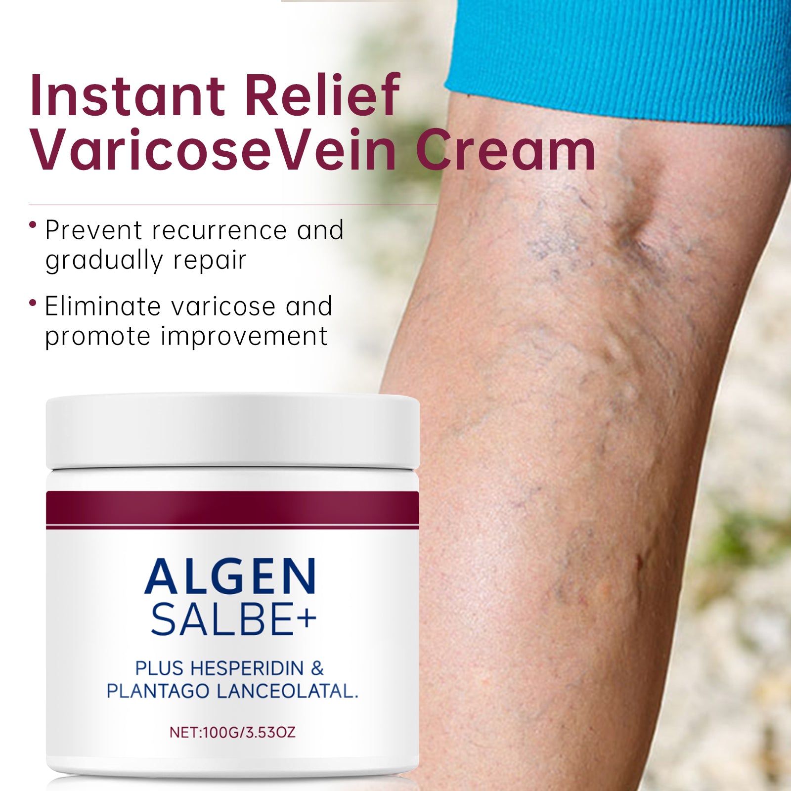 Varicose Vein Relief Cream