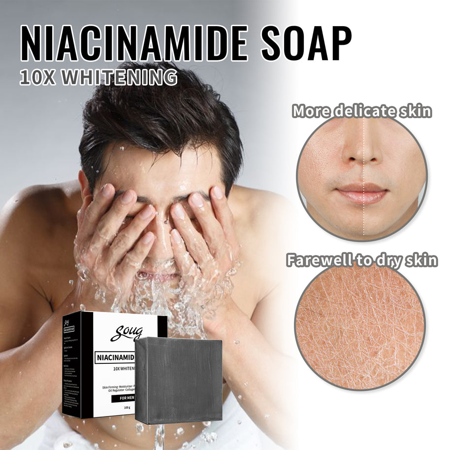 SOUG Bamboo Charcoal Facial Soap - HaiyiBeauty