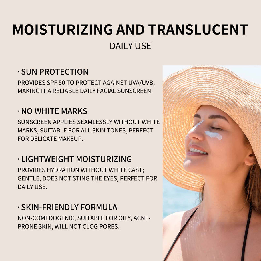 GROEI Moisturizing Brightening Sunscreen - HaiyiBeauty