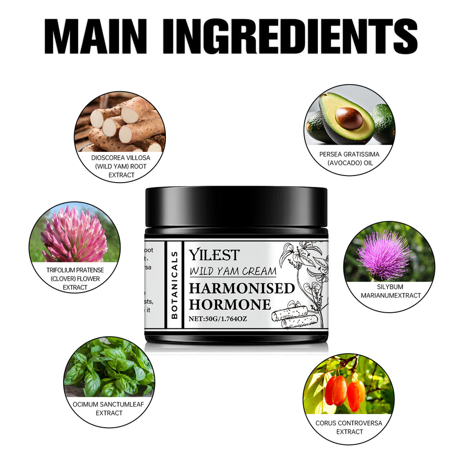 Hormone Regulating Wild Yam Cream - HaiyiBeauty