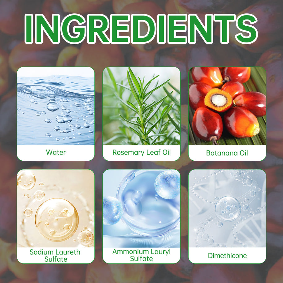 Batana Rosemary Oil Shampoo - HaiyiBeauty