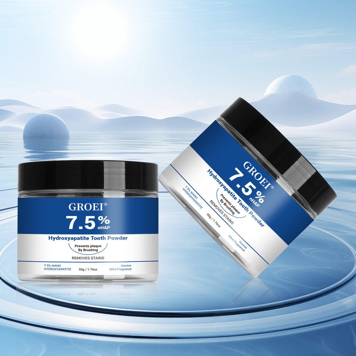 GROEI Hydroxyapatite Tooth Powder - HaiyiBeauty
