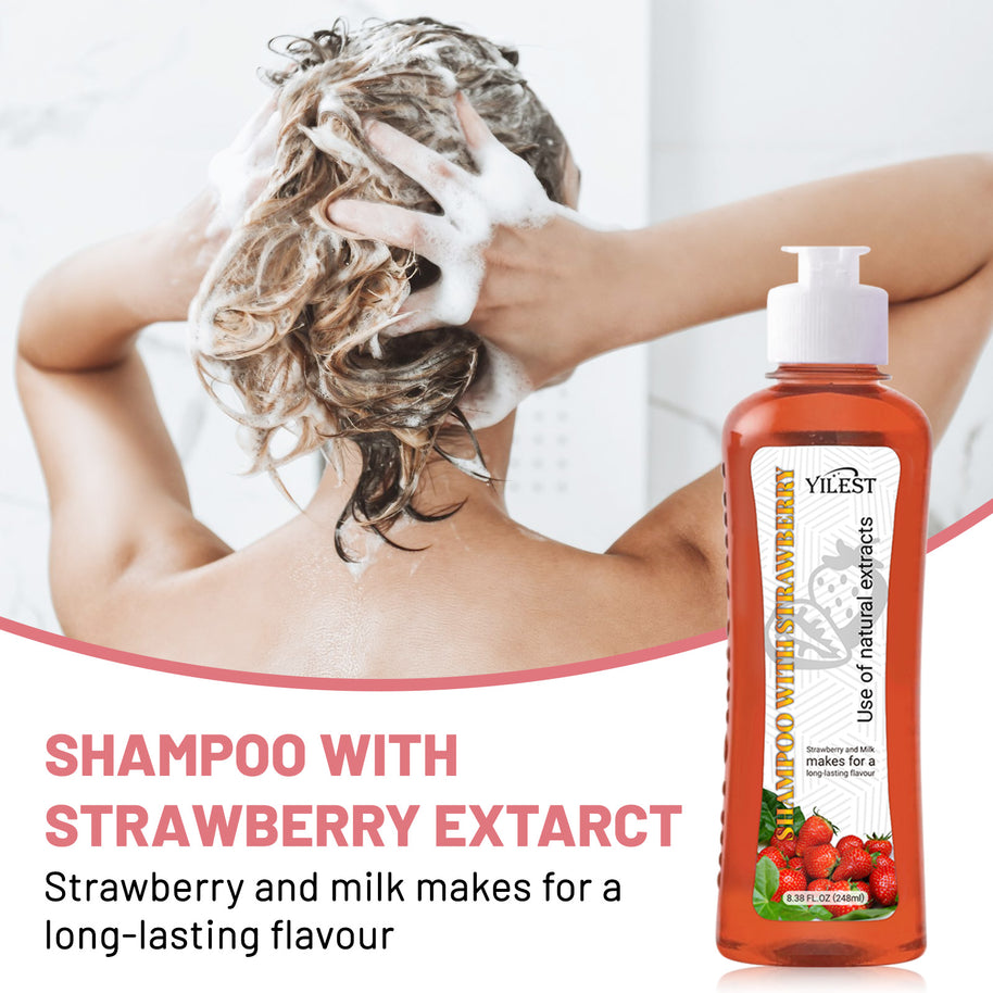 YILEST Strawberry Shampoo Conditioner - HaiyiBeauty