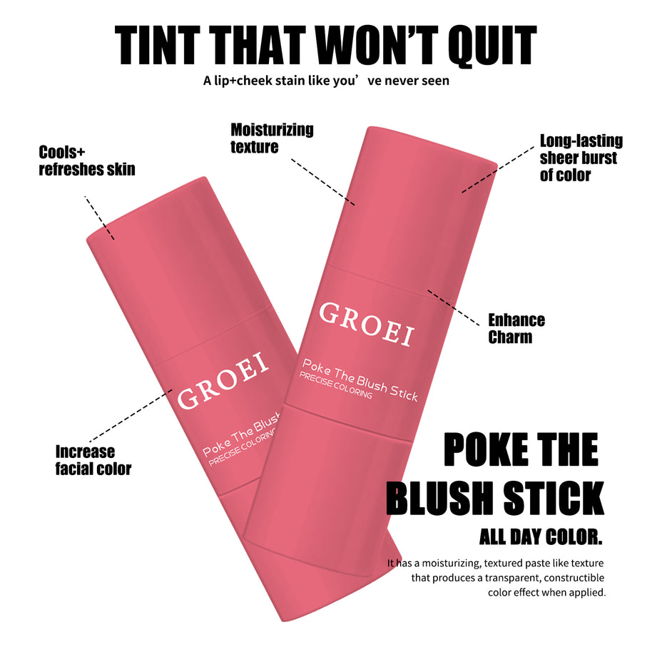 GROEI Poke Blush Stick - HaiyiBeauty