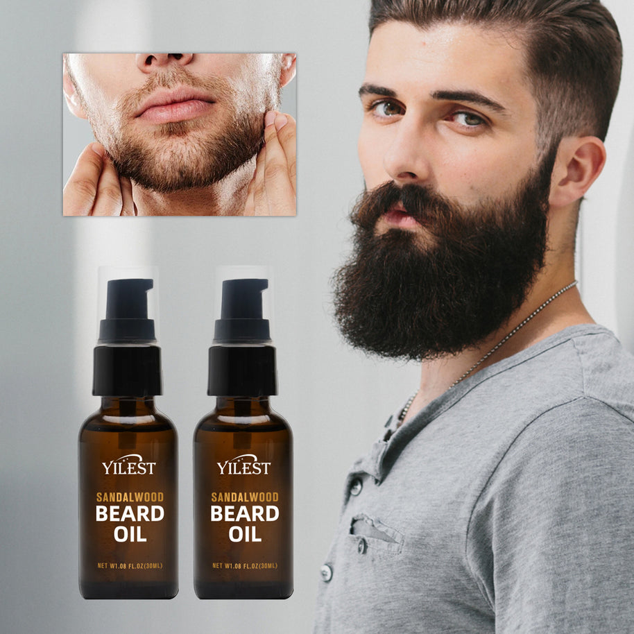 YILSET Men's Beard Essential Oil - HaiyiBeauty