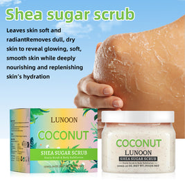 LUNOON Coconut Body Scrub - HaiyiBeauty