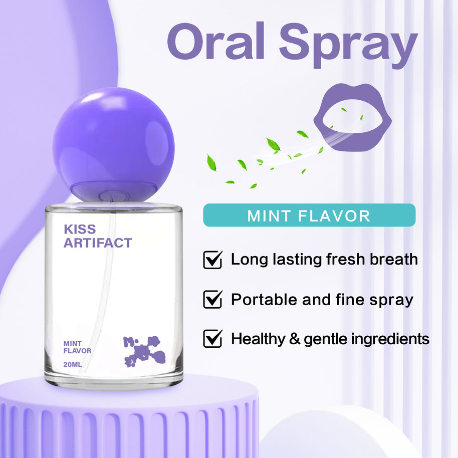 KISS ARTIFACT Mint Oral Spray - HaiyiBeauty