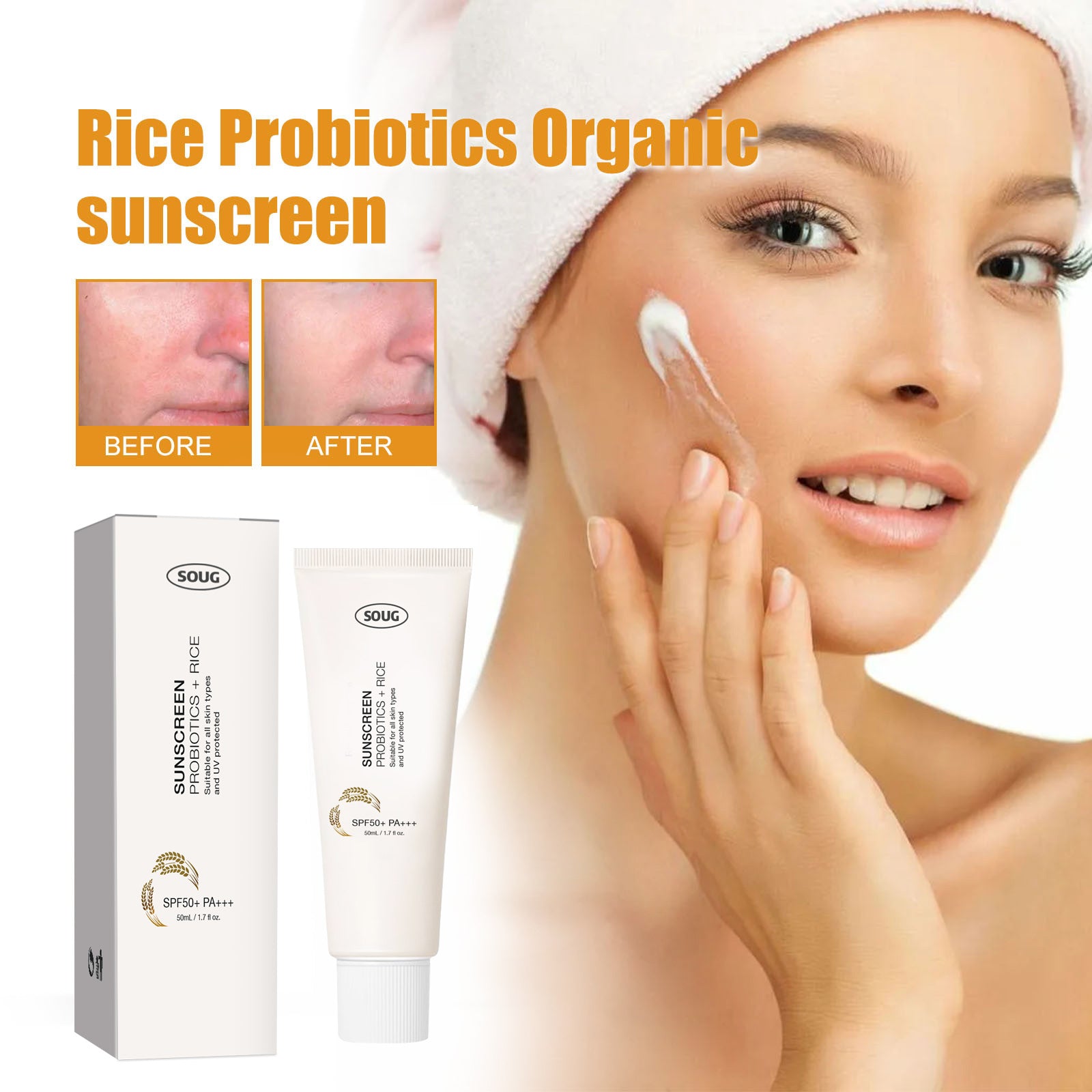 SOUG Rice Probiotics Sunscreen