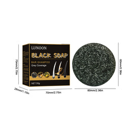 LUNOON Black Hair Soap - HaiyiBeauty