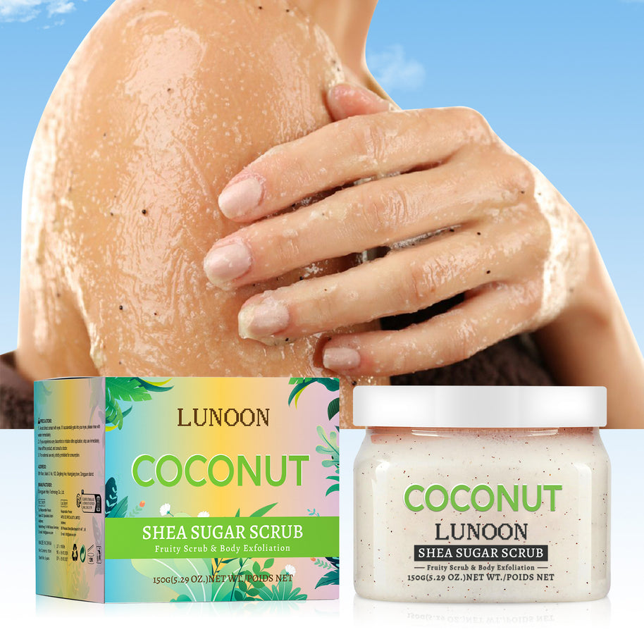 LUNOON Coconut Body Scrub - HaiyiBeauty