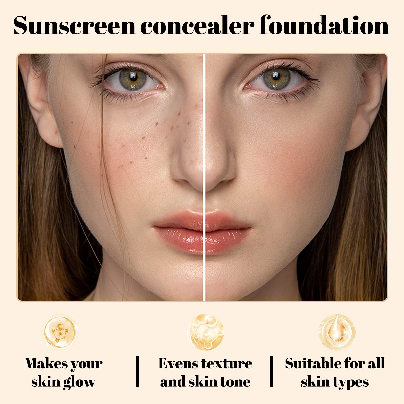 LANISTY Long-lasting Waterproof Moisturizing Concealer - HaiyiBeauty