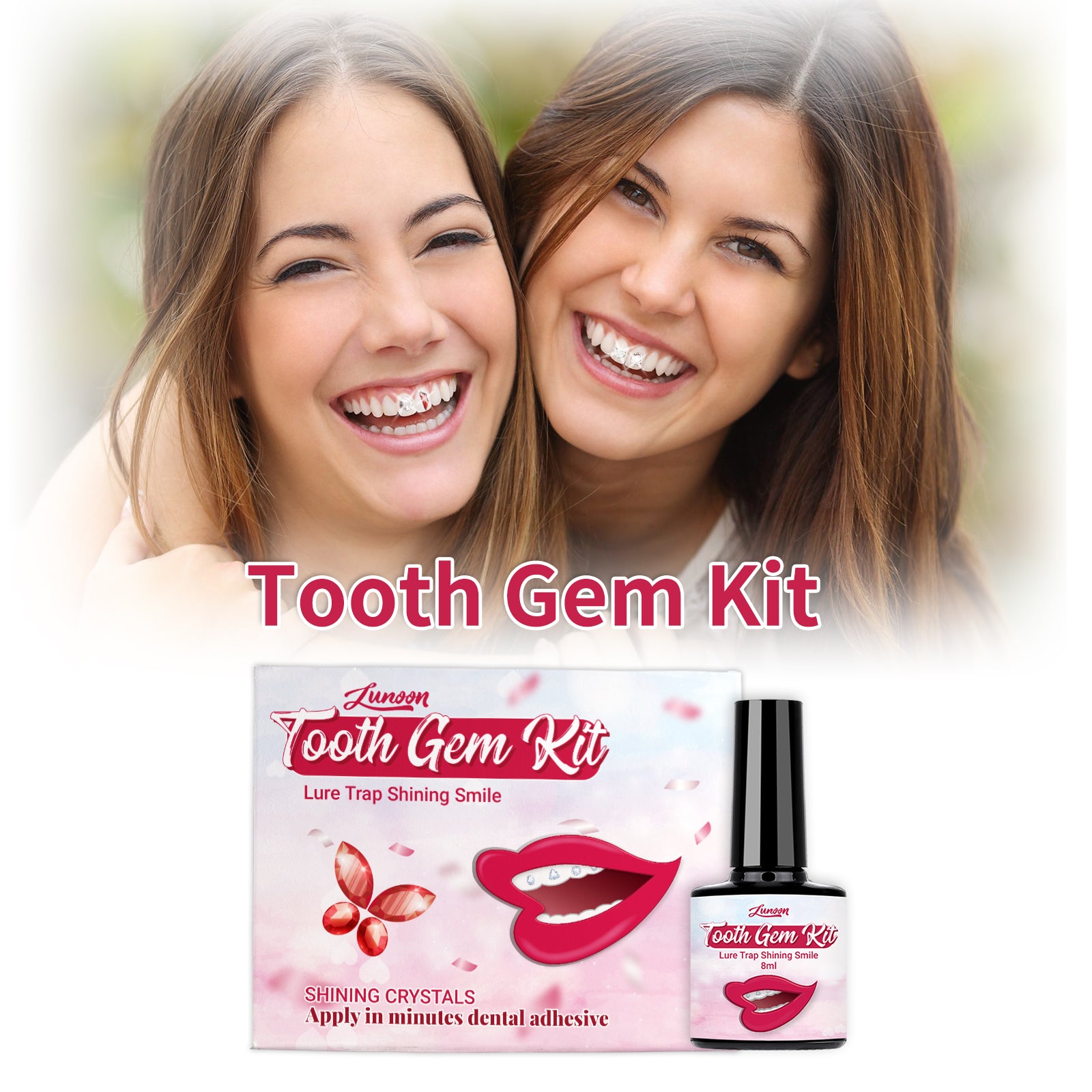 LUNOON Tooth Gem Kit - HaiyiBeauty