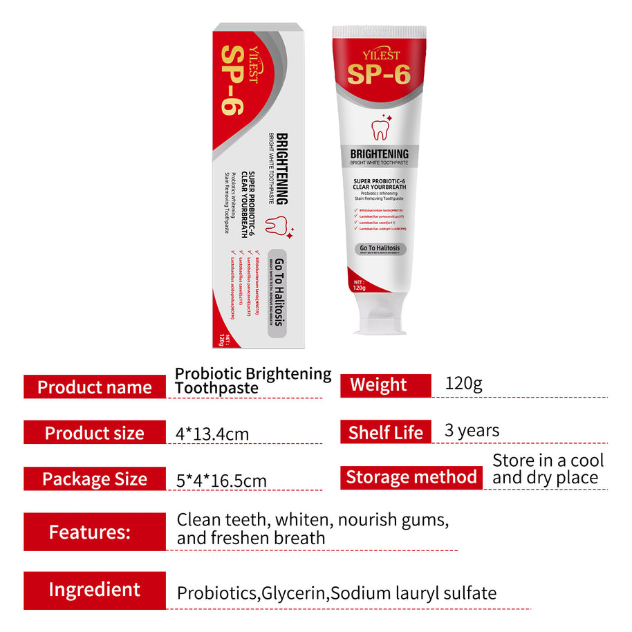 YILEST-SP6 Toothpaste - HaiyiBeauty