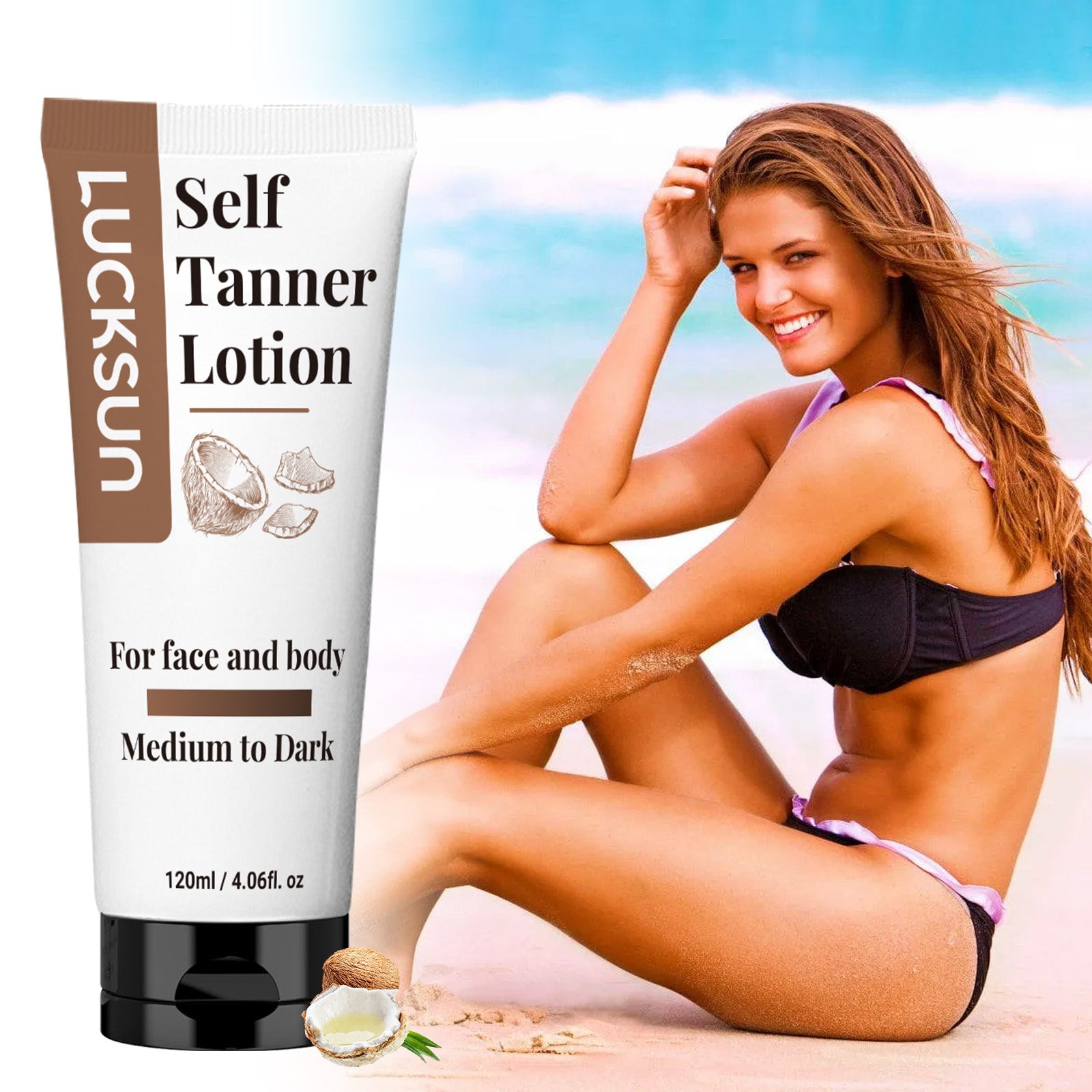 LUCKSUN Tanning Lotion - HaiyiBeauty