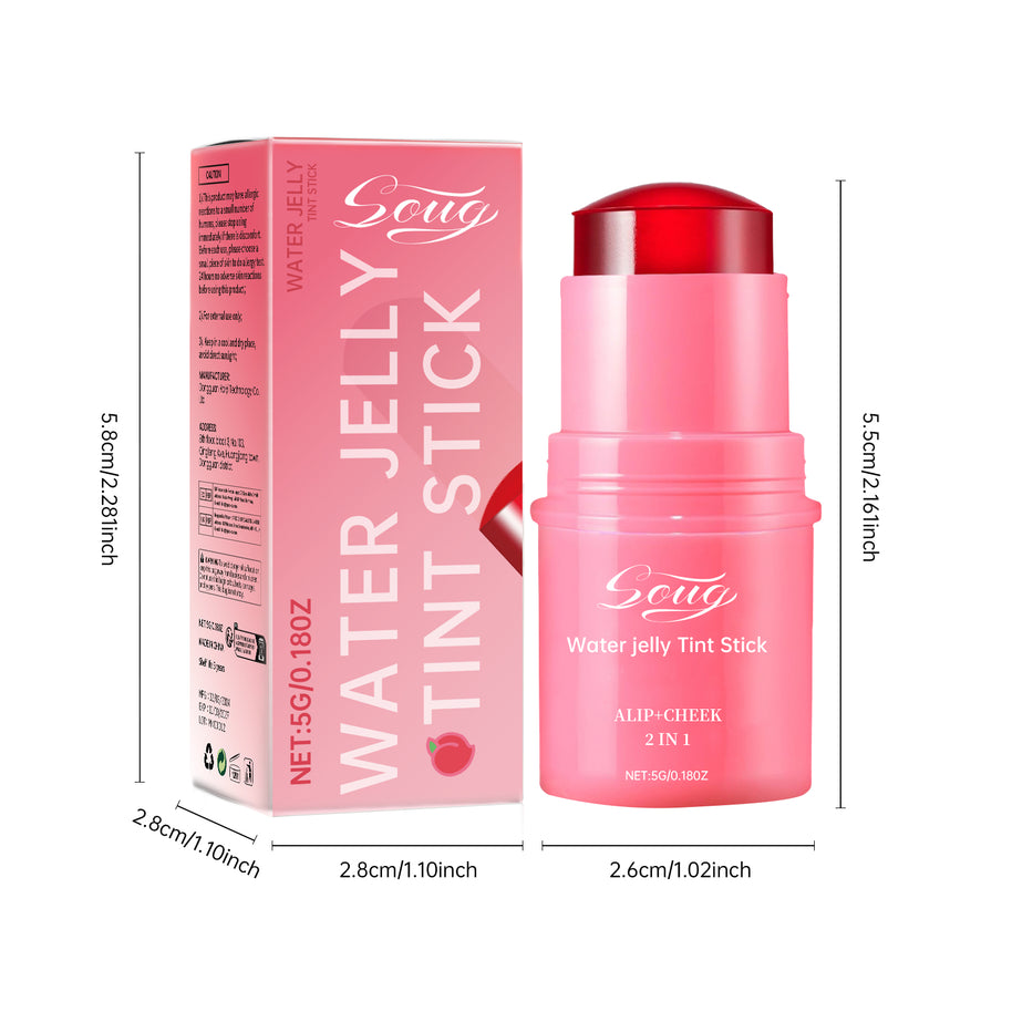 SUOG Blush Lip Gloss Stick - HaiyiBeauty