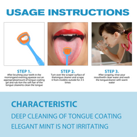 YILEST Mint Tongue Gel Brush Set