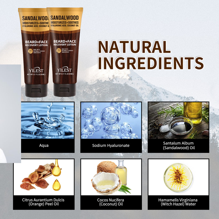 YILSET Men's Beard Moisturizer - HaiyiBeauty