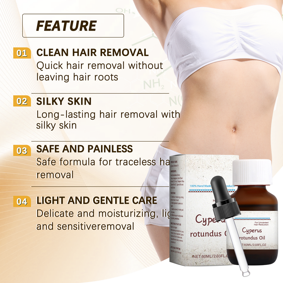 Cyperus Hair Removal Oil - HaiyiBeauty