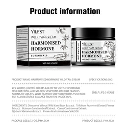 Hormone Regulating Wild Yam Cream - HaiyiBeauty