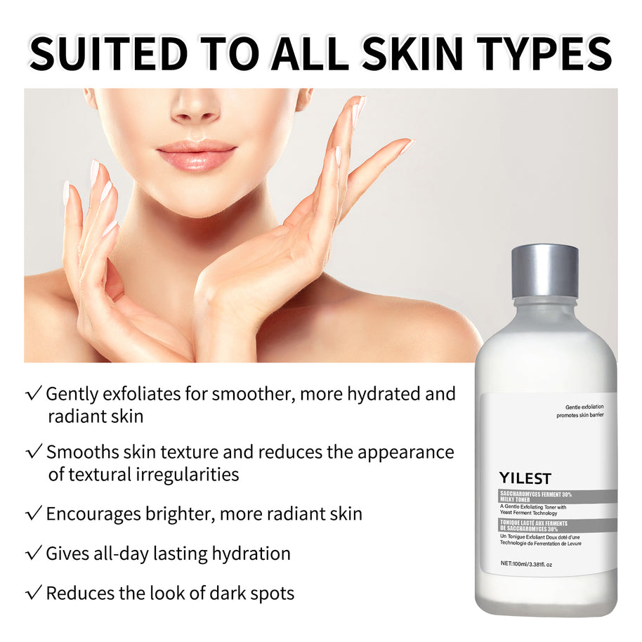 YILEST Yeast Exfoliating Lotion Toner - HaiyiBeauty
