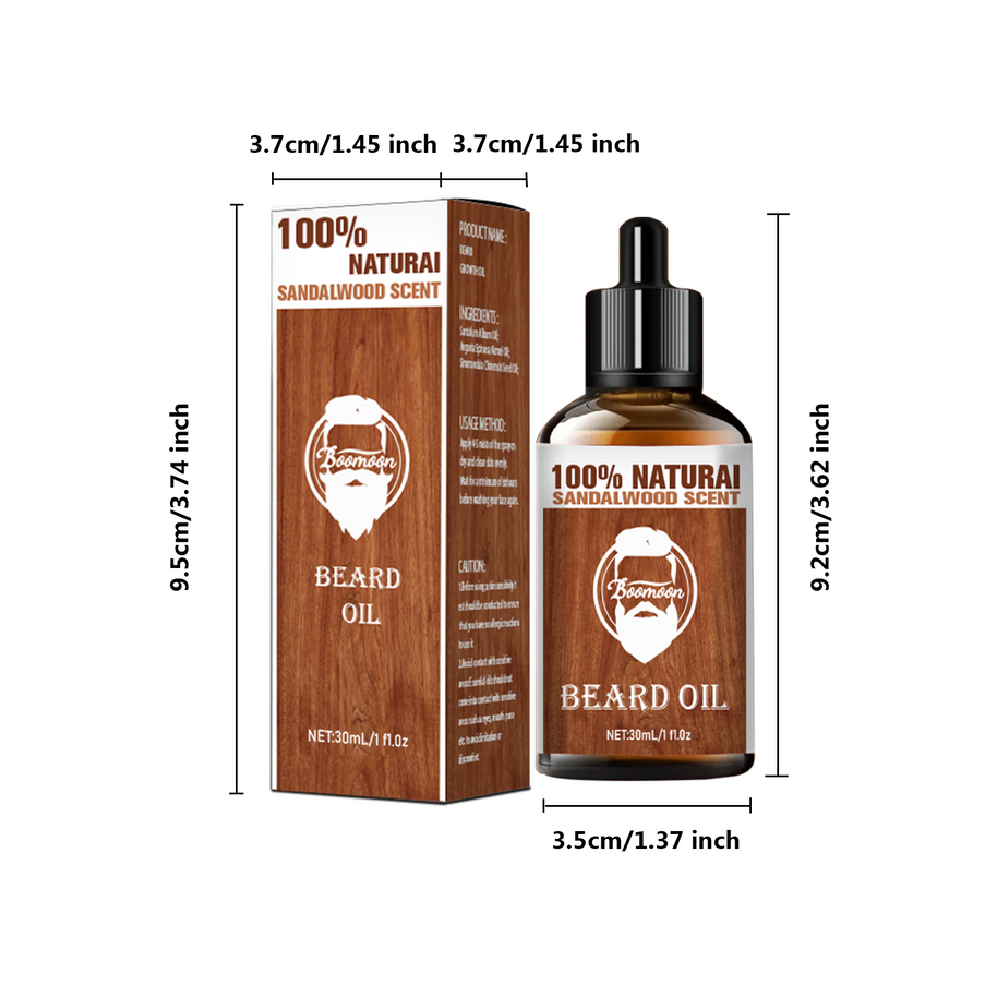 BOOMOON Tea Tree Beard Oil - HaiyiBeauty