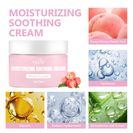 YILEST Moisturizing Soothing Cream Peach - HaiyiBeauty
